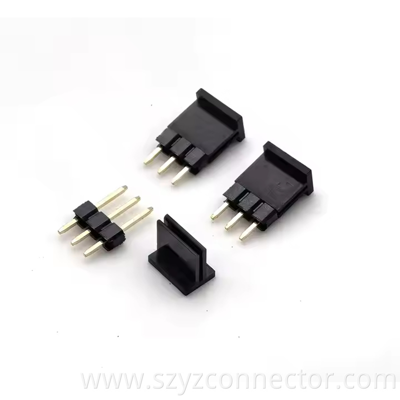 2.54mm Pitch Pin header Single ROW Straight SQ0.64mm H2.5mm 11P-140P (2)